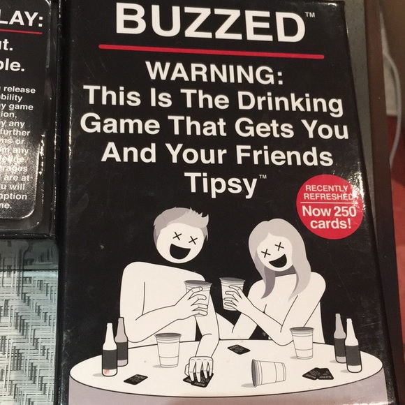 Buzzed Adult Drinking Card Game for 21+ - Picture 1 of 6